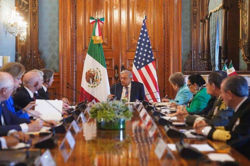 Diálogo de alto nivel sobre seguridad Estados Unidos y México