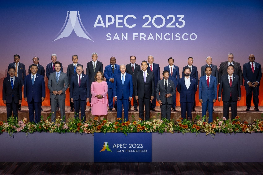 Líderes en la APEC 2023