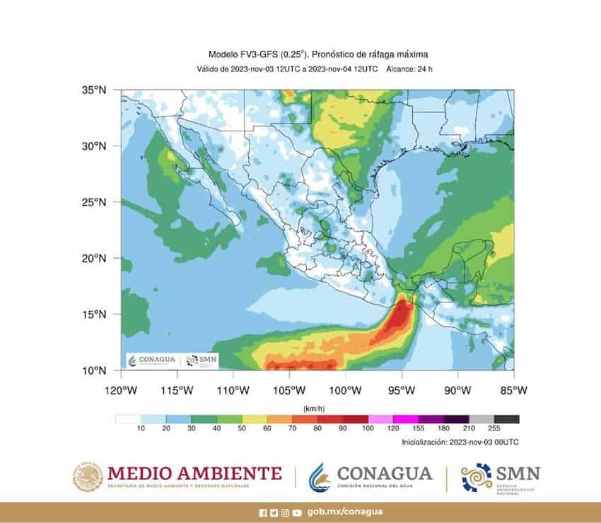 Cold front Nov 2023