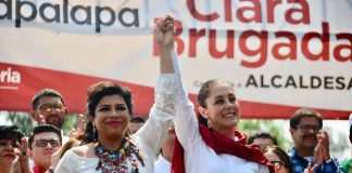 Current Mexico City Mayor Claudia Sheinbaum supported Brugada when she ran for Iztapalapa borough chief in 2018.