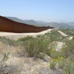Illegal Mexico-US border crossings hit three-year low after Biden’s executive order A stretch of the Mexico-US border wall in the desert