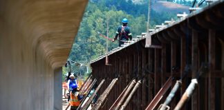 Construction in Oaxaca