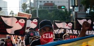 EZLN protest