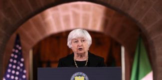 US Treasury Secretary Janet Yellen