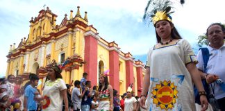 Pilgrimage in San Cristóbal de las Casas
