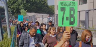 Earthquake evacuations CDMX