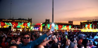 Christmas concert in the Zócalo