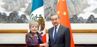 Alicia Bárcena in China