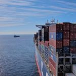 Manzanillo container ship