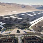 A render of Tesla's planned Nuevo León factory, touted as part of Mexico's nearshoring trend