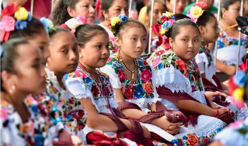 Indigenous children in Yucatán