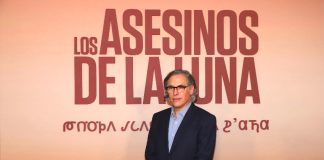 Rodrigo Prieto at Killers of the Flower Moon premiere