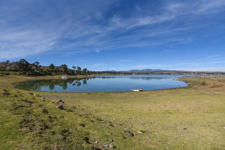Villa Victoria resevoir in Mexico state