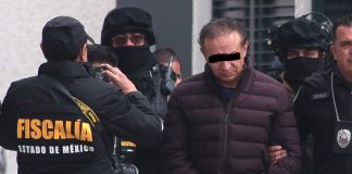 Arrest of Raymundo Martínez Carbajal in Mexico City