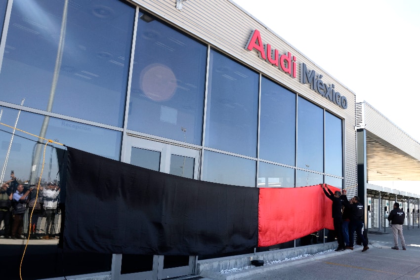 Audi plant in Puebla