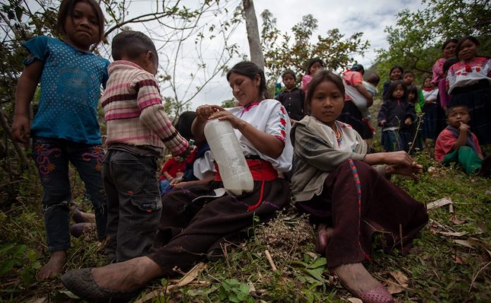 Chiapas displacements