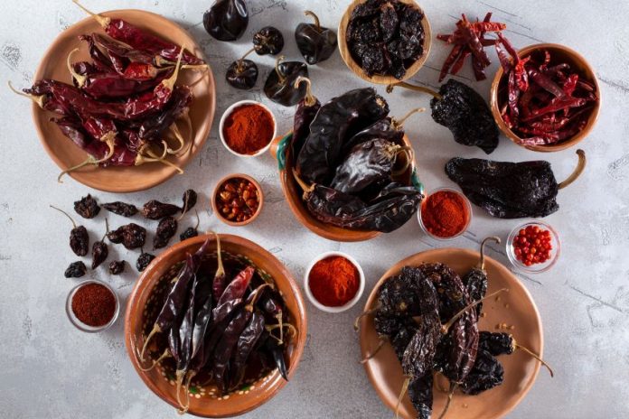 Dried chiles