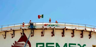 Olmeca refinery belonging to Pemex in Dos Bocas