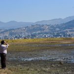 A dry reservoir in Mexico