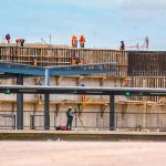 Maya Train construction work near Cancún