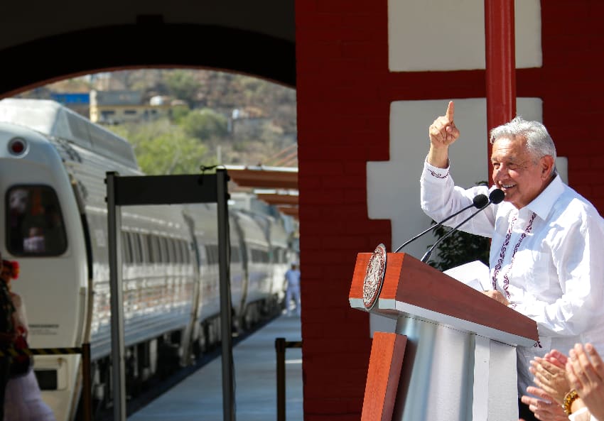 AMLO and the interoceanic train