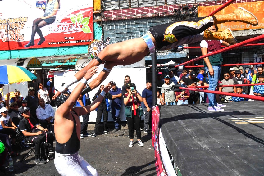 Luchadores in Mexico City