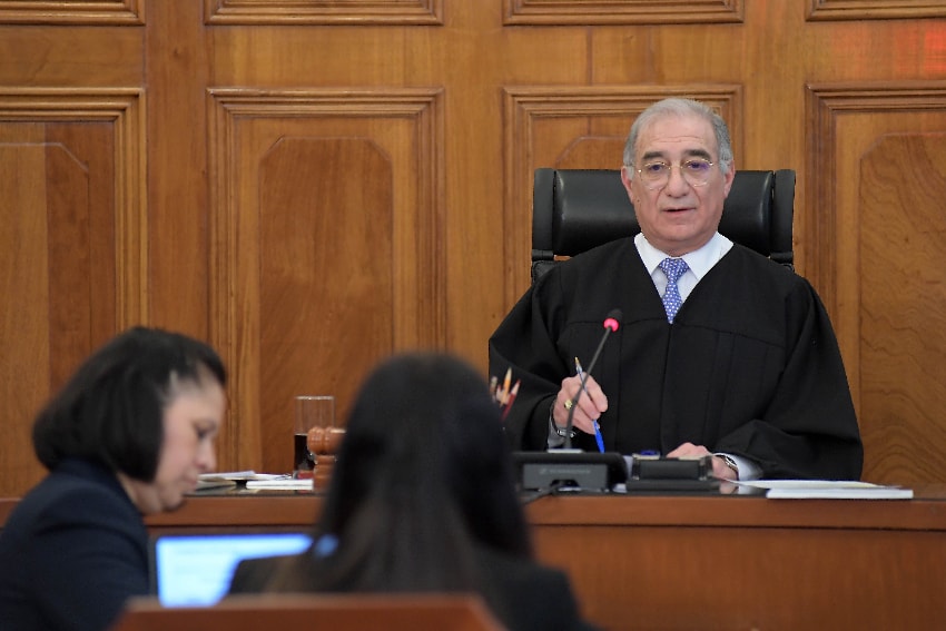 Justice Pérez Dayán of the Supreme Court