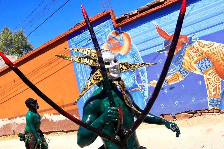 Carnival celebration in Oaxaca