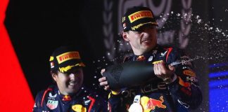 Sergio "Checo" Pérez after F1 race