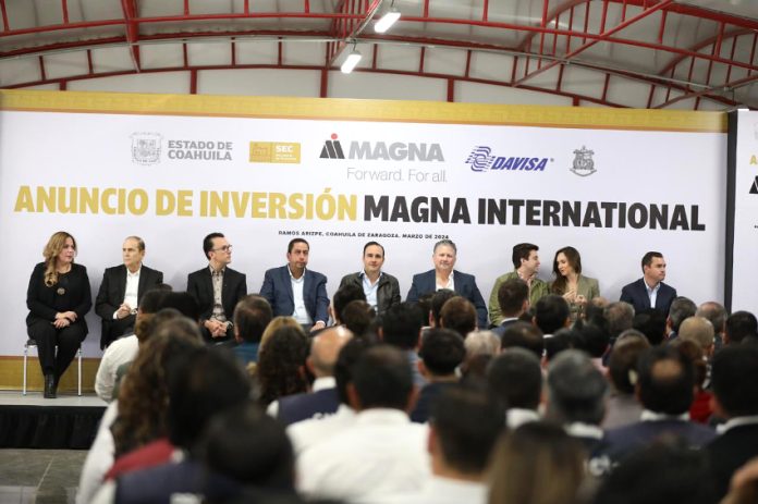 Magna International investment announcement in Coahuila