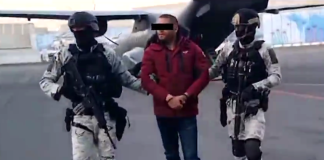 National Guard members with alleged Sinaloa Cartel leader