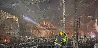 A fire at a San Miguel wedding venue.