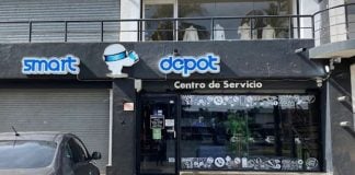 The facade of a Smart Depot store