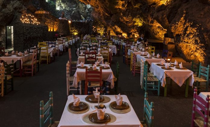 The secret cave restaurant hidden beneath Mexico City's pyramids