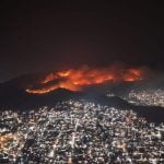 Firefighters combat 4 active wildfires in Acapulco area