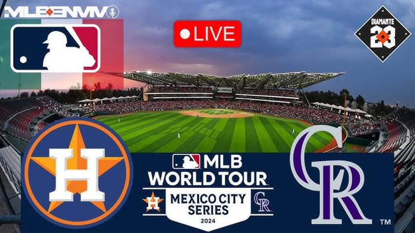 MLB World Tour Mexico City Series broadcast