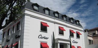 The Cartier store in Polanco, Mexico City