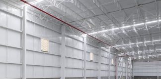 Empty industrial space