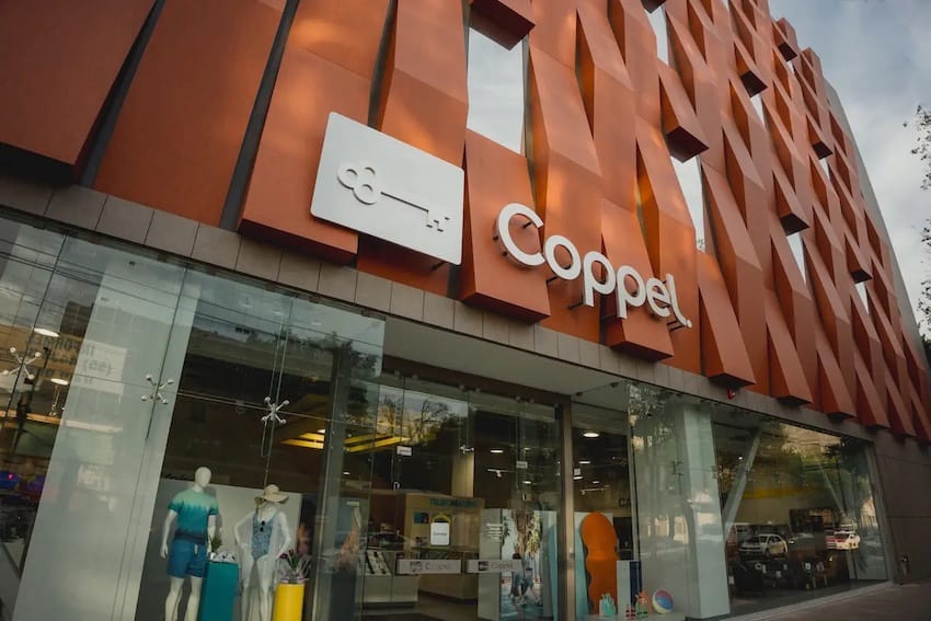 A Coppel store in downtown Mexico City