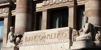 Facade of the Bank of Mexico building