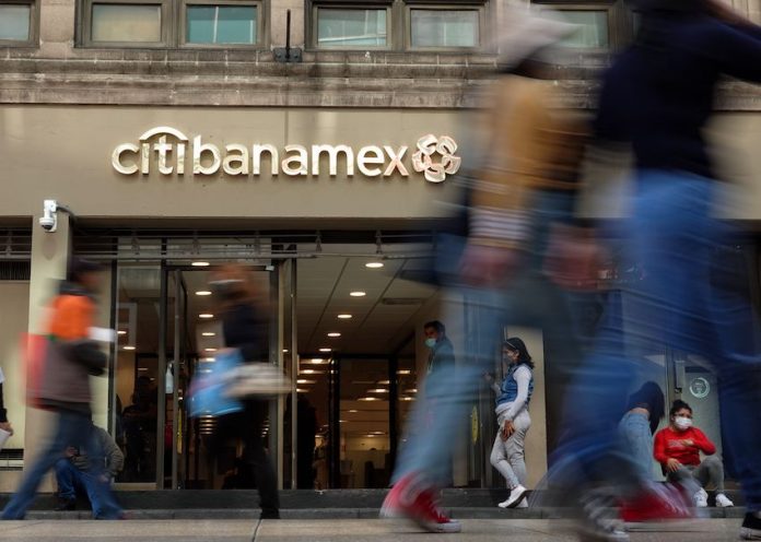 A Citibanamex bank in Mexico City