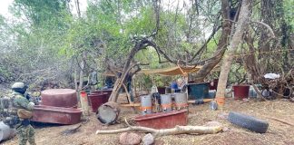 Clandestine lab in Sonora