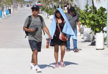 Tourists in Puerto Progreso, Yucatán may have gotten more than they bargained for, as city registered temperatures of nearly 45 C