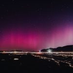 Aurora borealis in Baja California