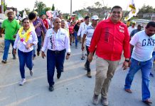 Mayoral candidate Alfredo Cabrera in Coyuca de Benítez