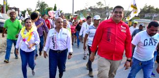 Mayoral candidate Alfredo Cabrera in Coyuca de Benítez
