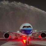 On Saturday, a China Southern flight touched town at the Mexico City International Airport for the first time in 4 years.