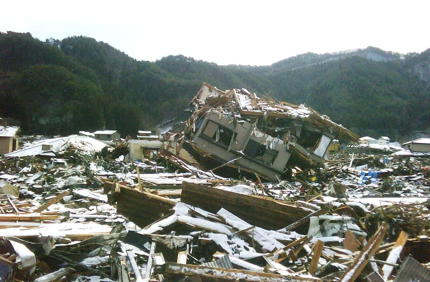 Damage from the 2011 earthquake and tsunami in Japan