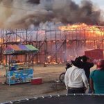 The Yucatán bullring caught fire and burned to the ground in minutes.