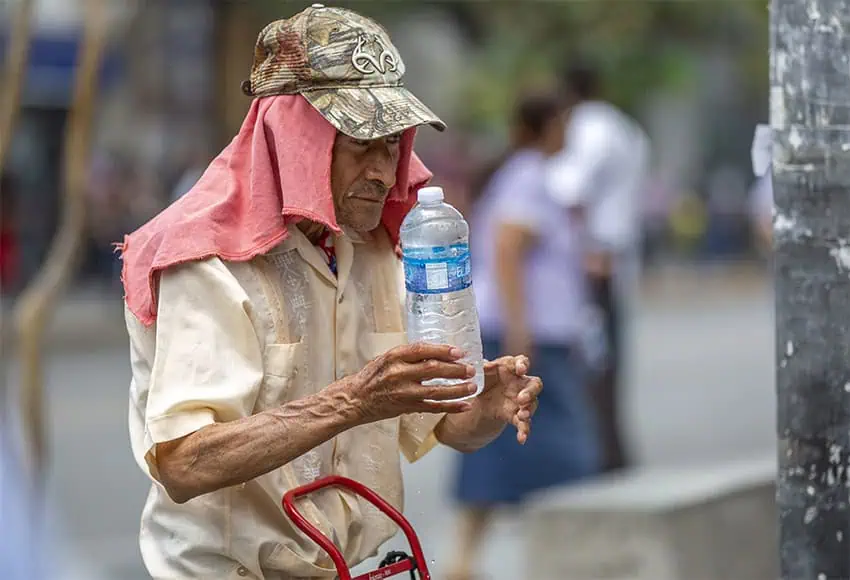 Street vendors and other outdoor workers are particularly at risk for heat-related illness.